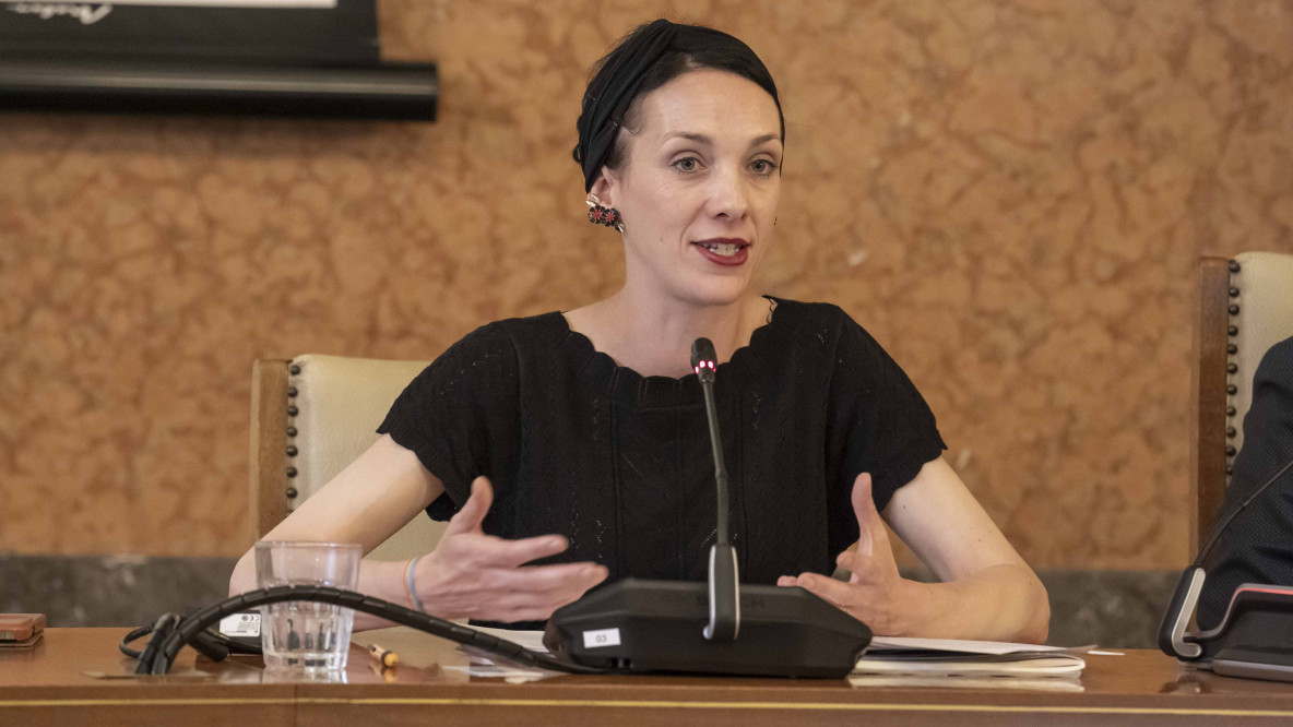Die Meraner Bürgermeisterin Katharina Zeller
