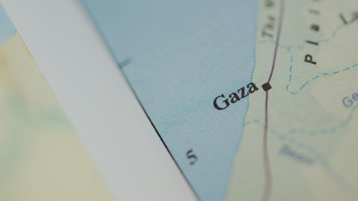 Gaza Karte