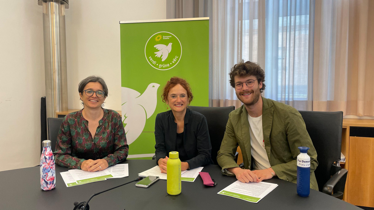 Madeleine Rohrer, Brigitte Foppa und Zeno Oberkofler