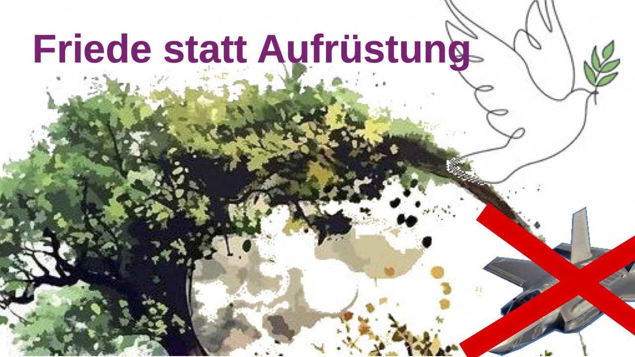 Friede statt Aufrüstung