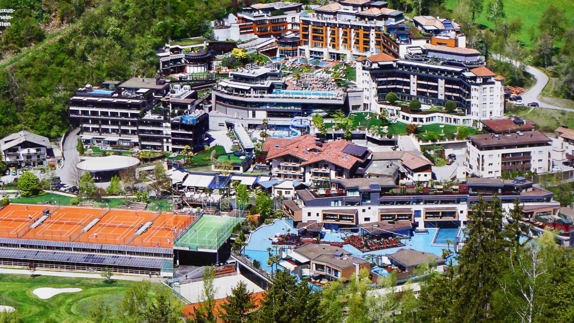 Die Seelodge (sic) in Quellenhof