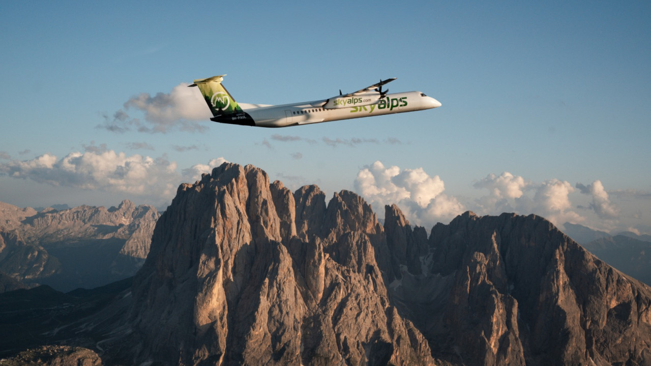 Flugzeug, Skyalps
