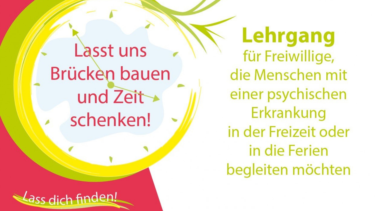 Lasst uns Brücken bauen und Zeit schenken!
