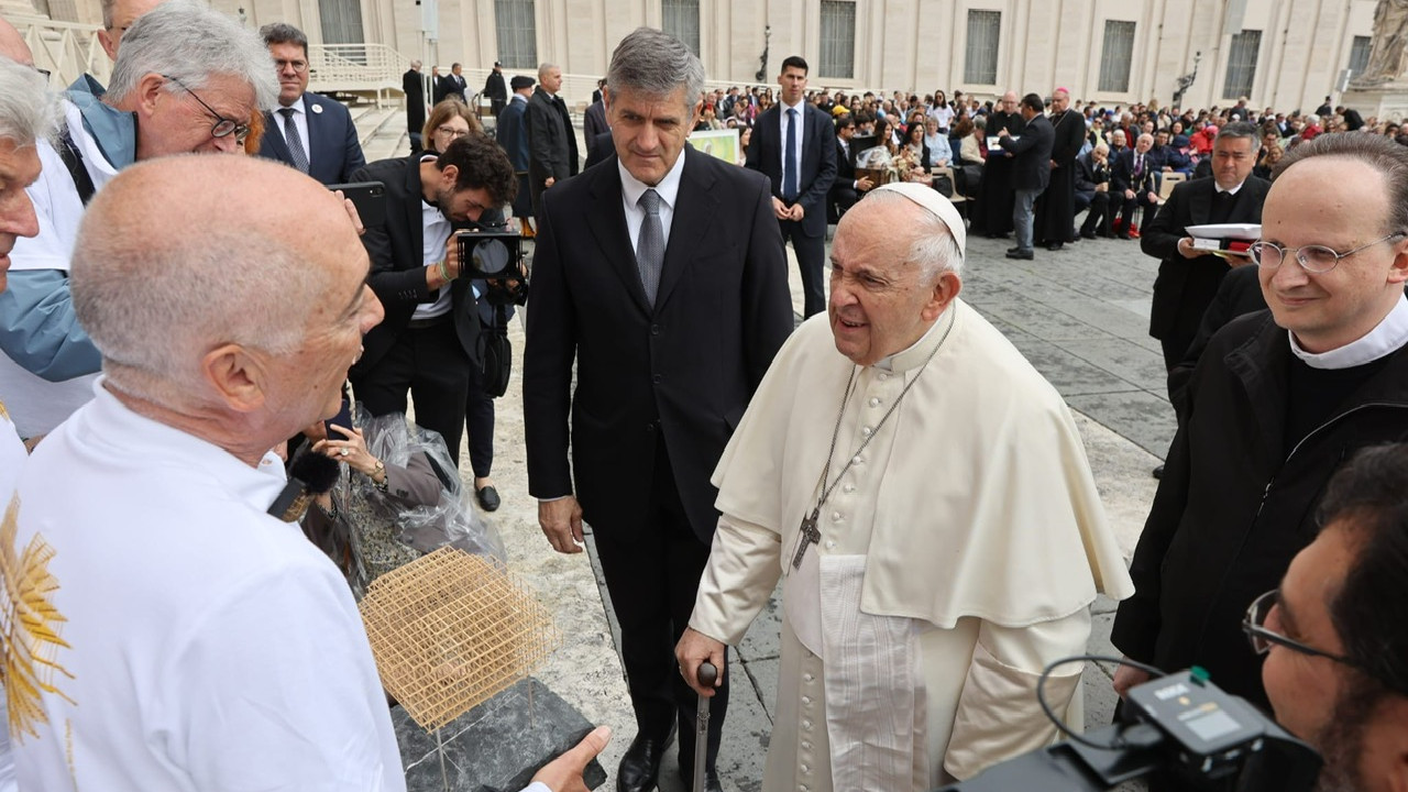 Richard Kick, Papst Franzikus