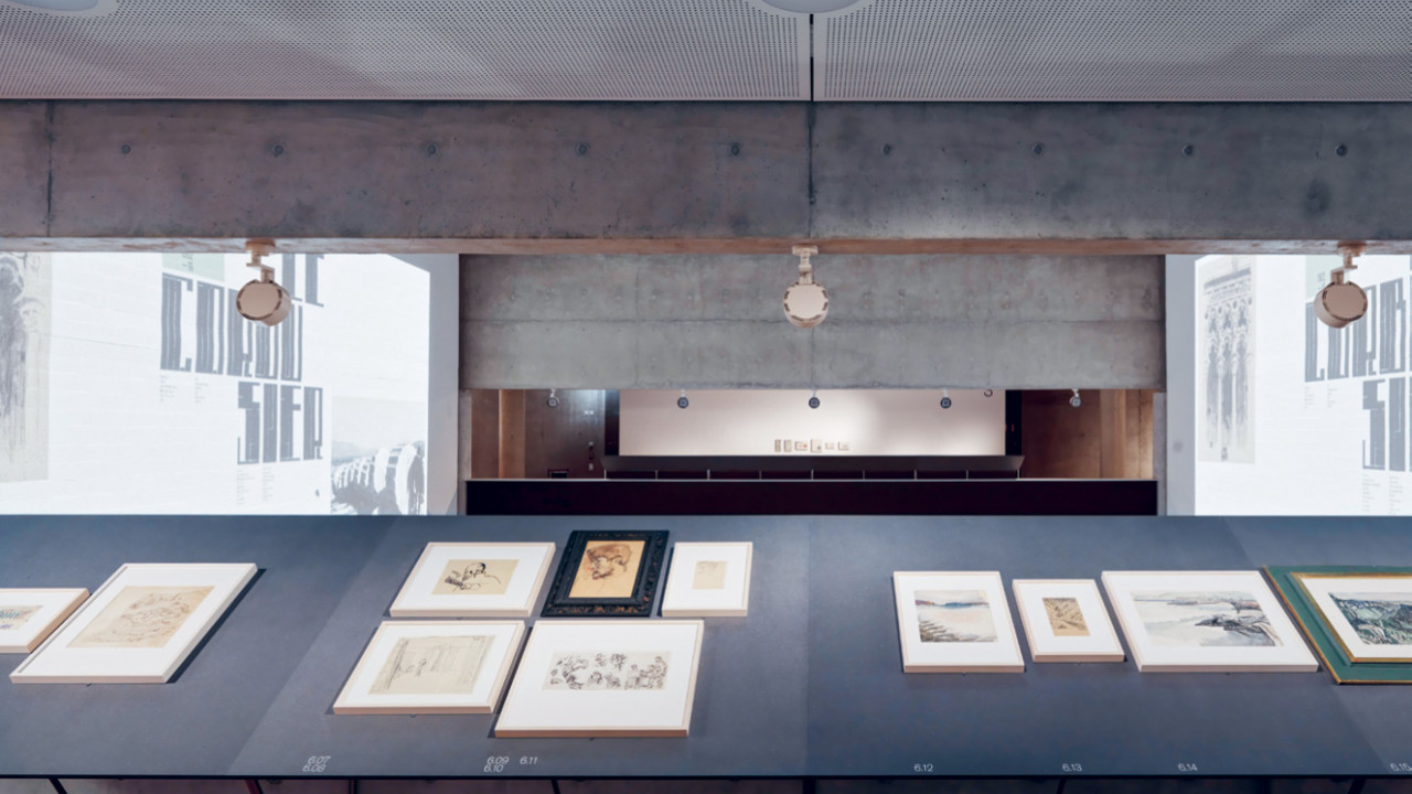 Mostra «I disegni giovanili di Le Corbusier. 1902-1916», 2020 Foto: Enrico Cano