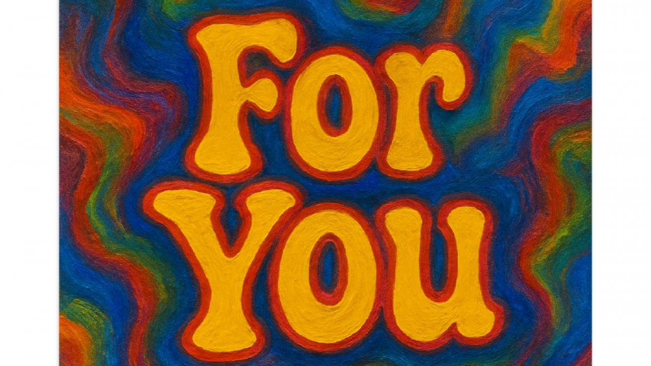 The Modern Flowers: "For You!", Single-Cover, 2025.
