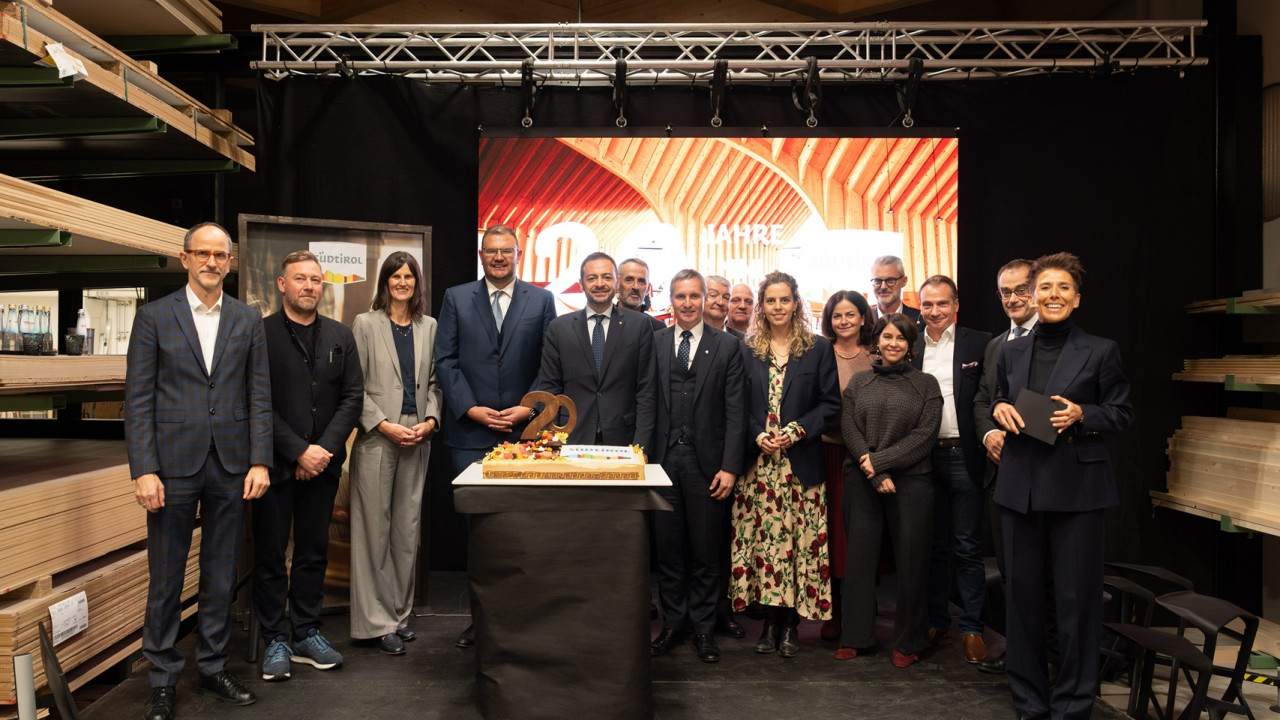 Feier zu 20 Jahren Marke Südtirol 