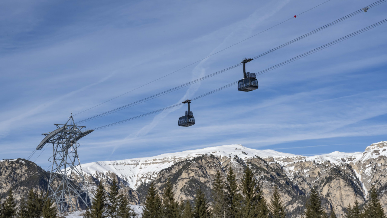 Seilbahn Tiers Frommeralm
