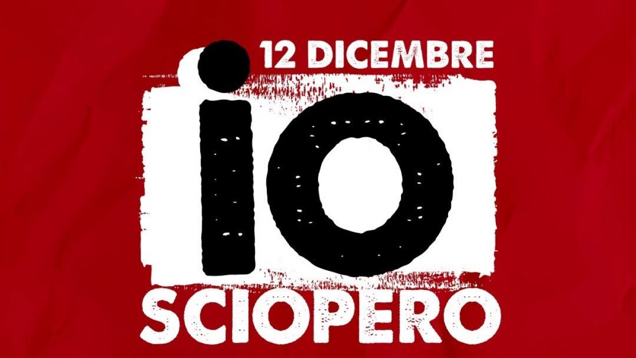 Sciopero 12 dicembre 2025