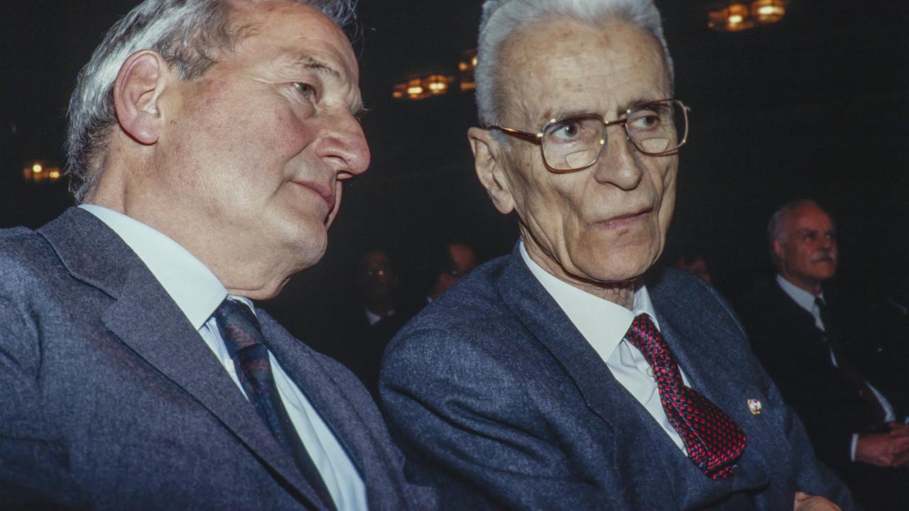 Roland Riz und Silvius Magnago