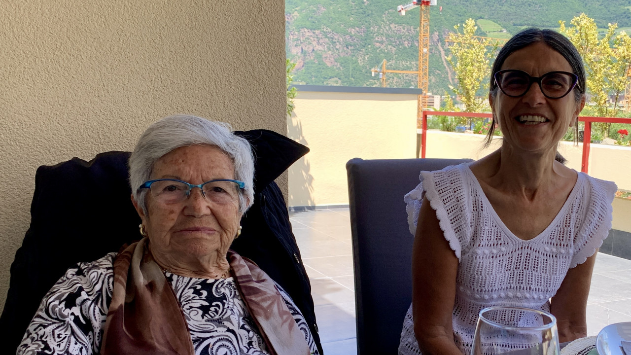 Tiziana Tagliaferri e mamma