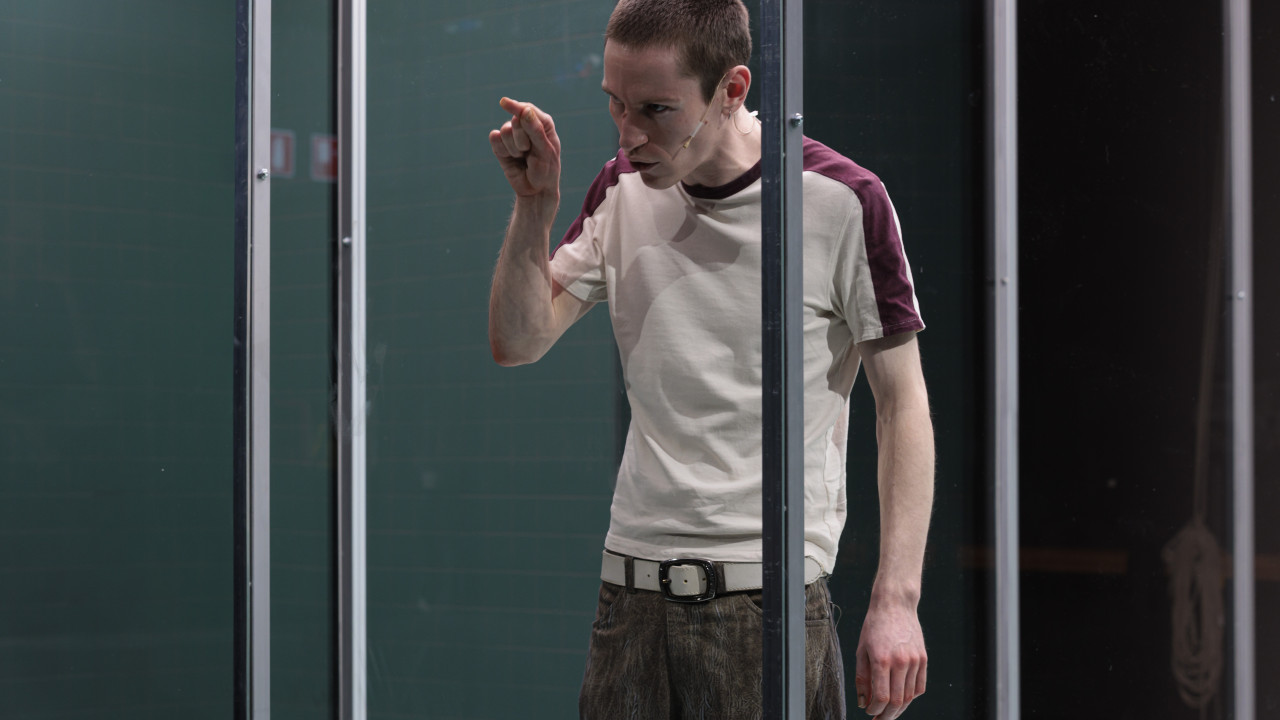 Fynn Engelkes auf der Bühne