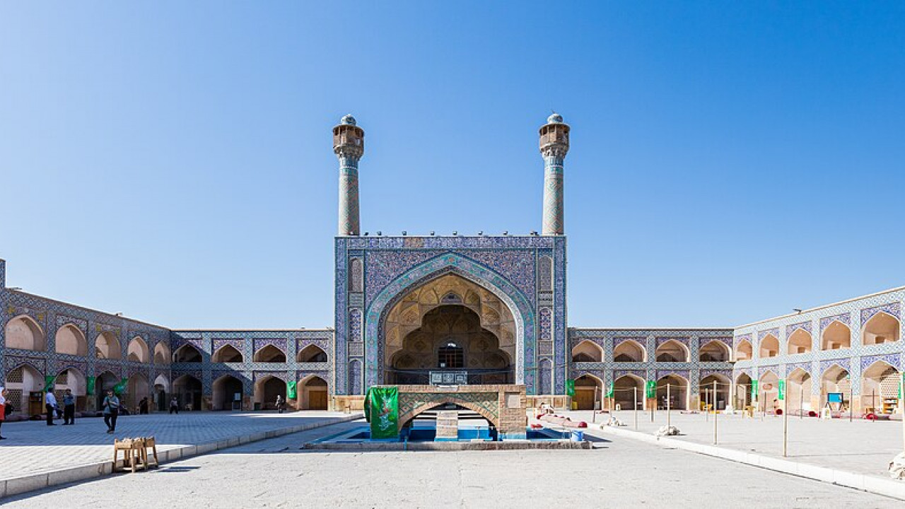 die große Moschee in Isfahan