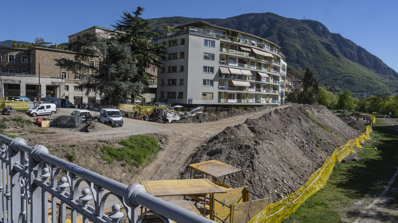 cantiere ponte talvera bolzano 