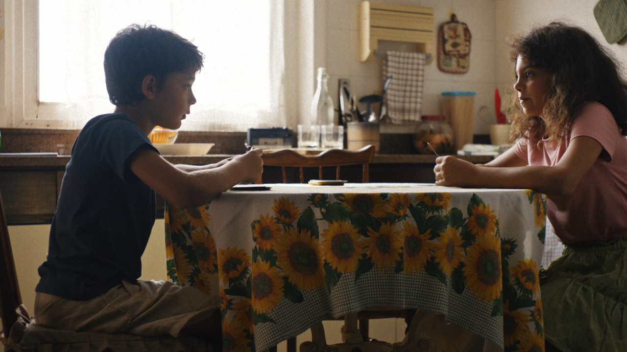Due piccoli protagonisti del film Gioia mia