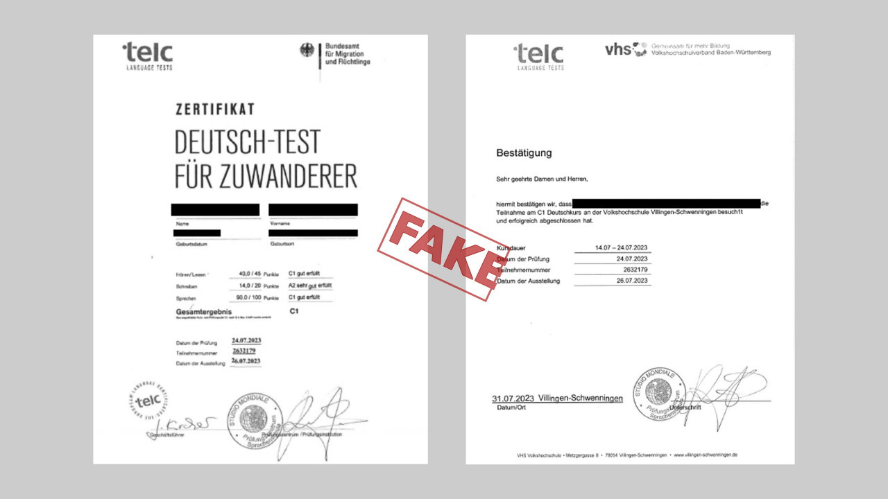 certificazioni