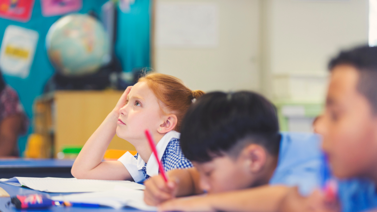 Schülerin und Schüler