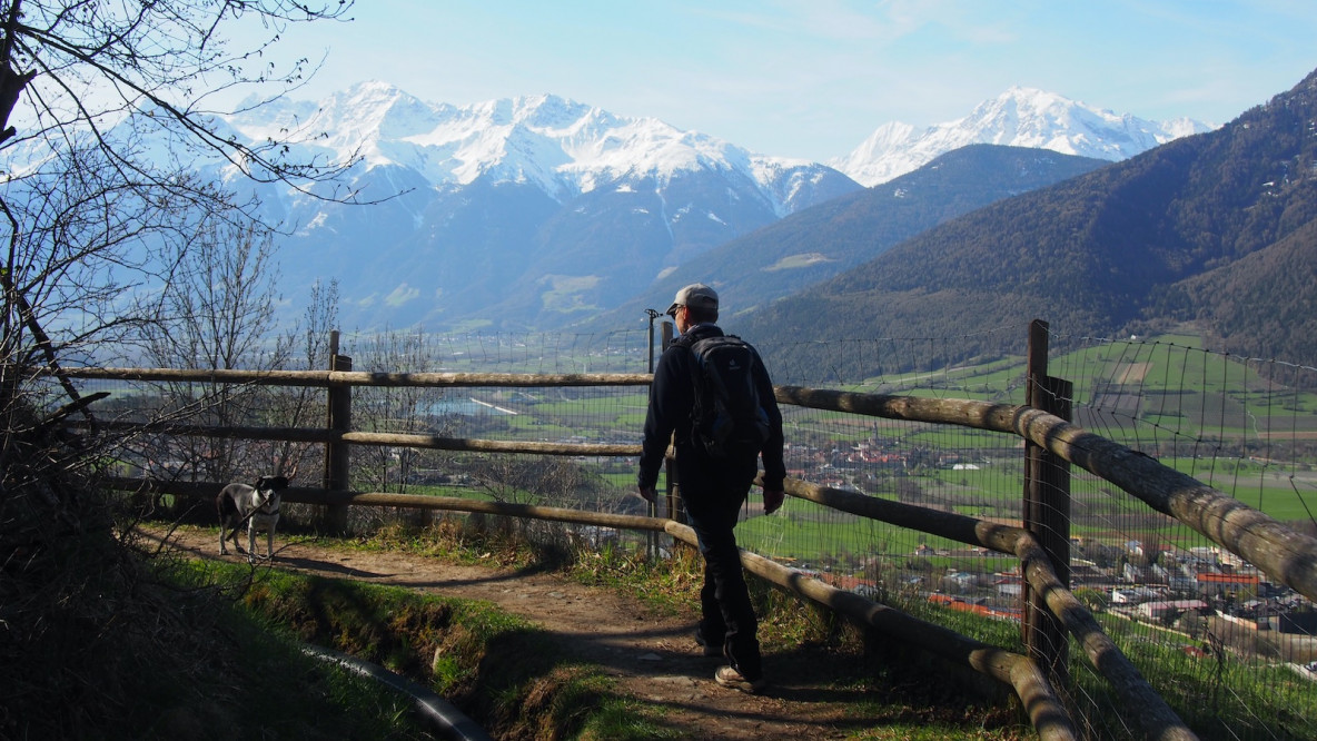 Auf dem Waalweg