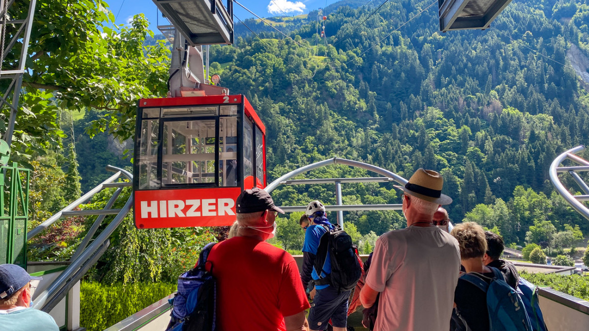 Hirzer Bahn - Auffahrt