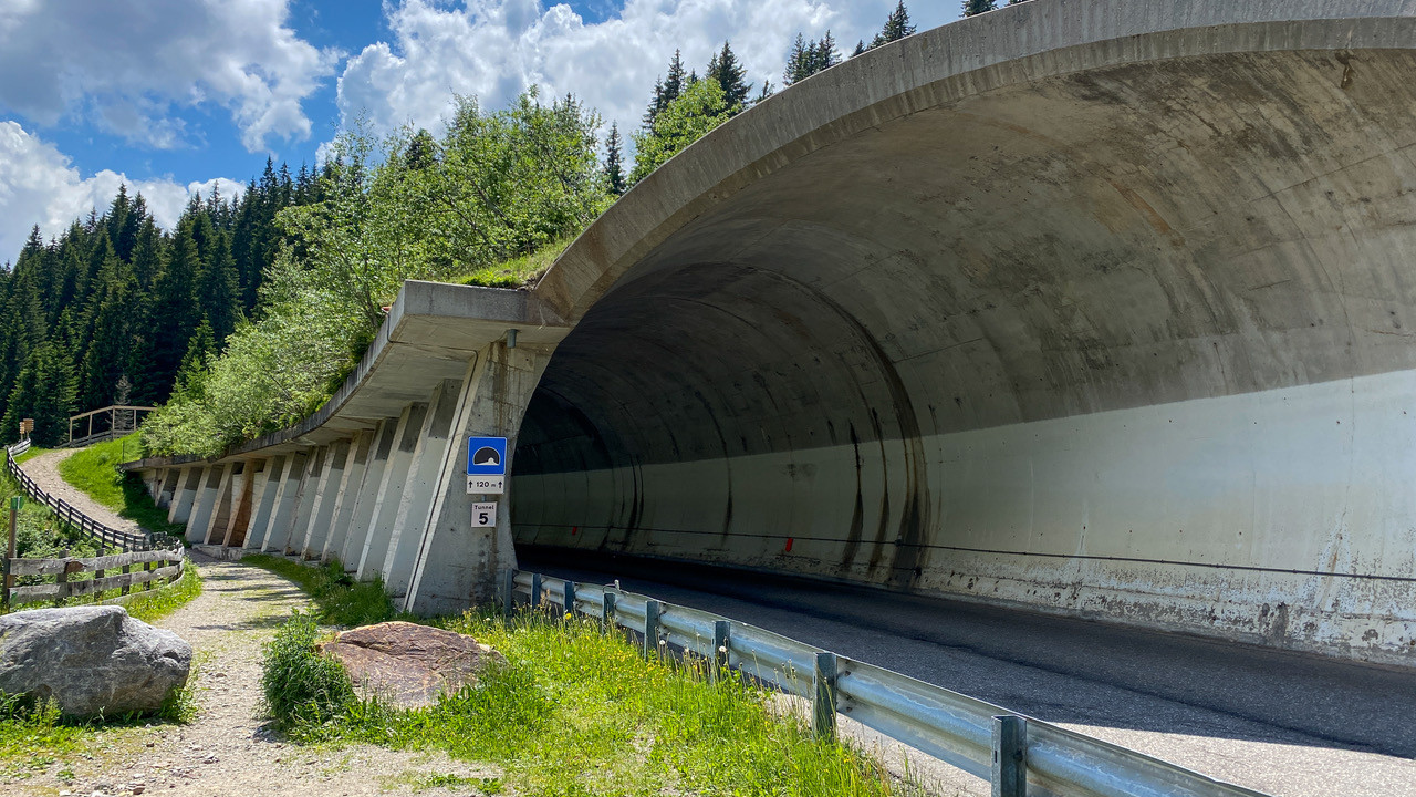 Scheiteltunnel - Hofmahdjoch