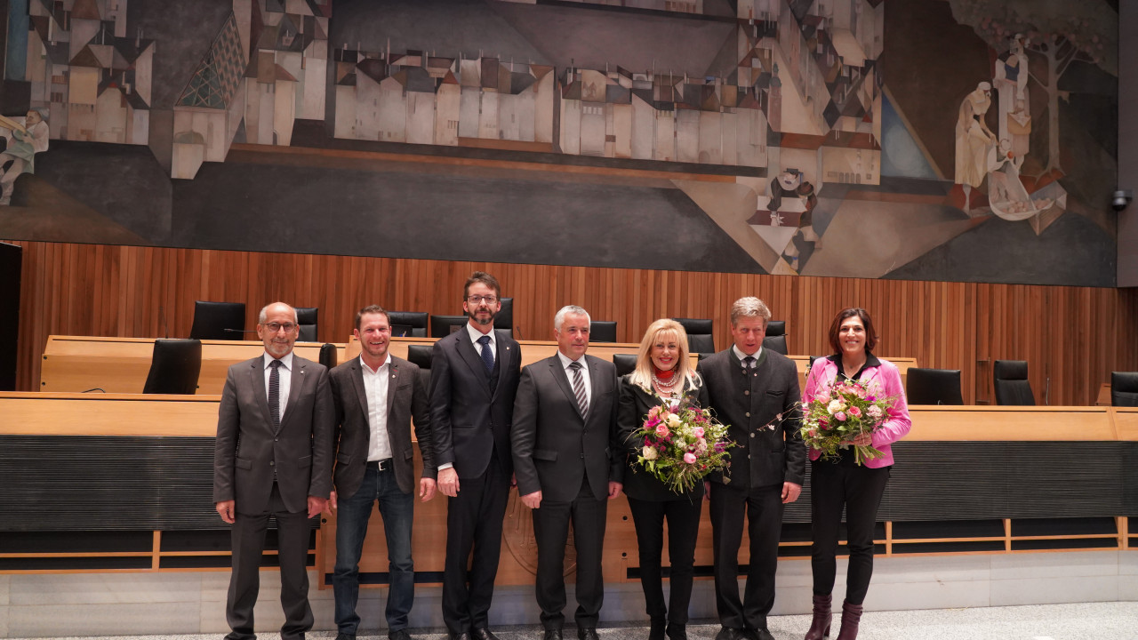 Consiglio provinciale, Bolzano, ufficio, presidenza, Mattei, Rita