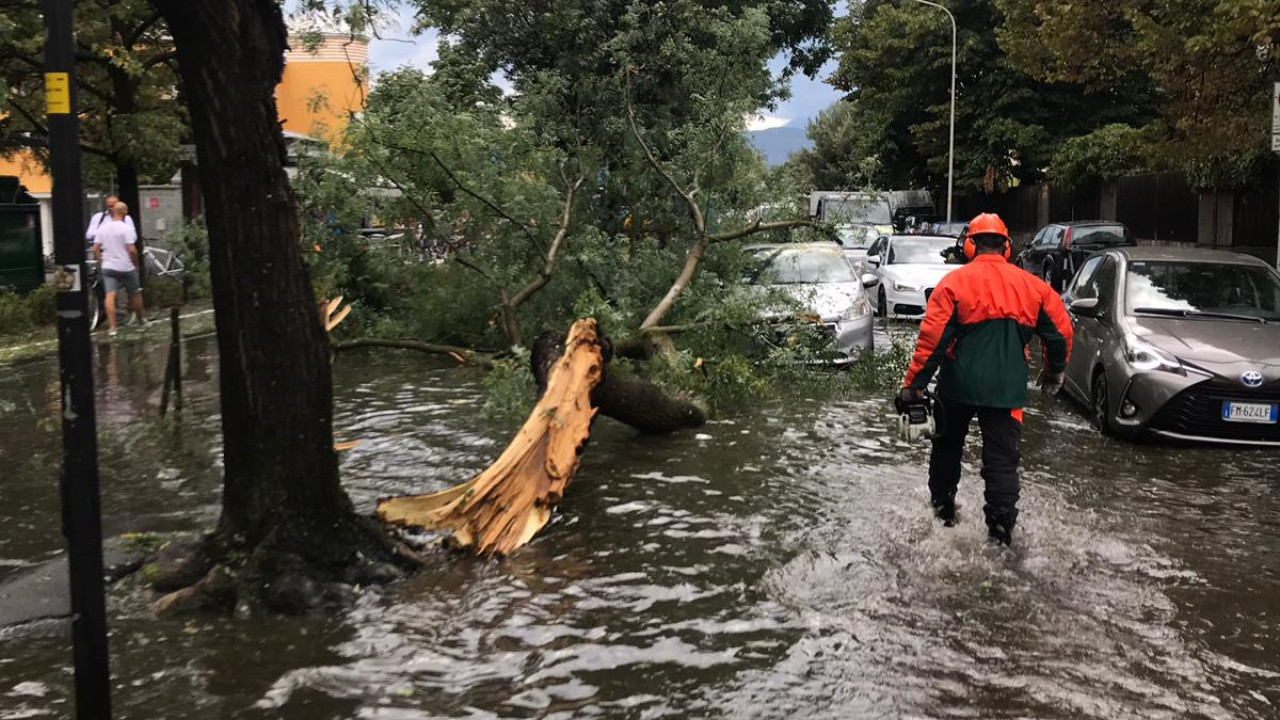 maltempo, grandinata, Bolzano, agosto 2019