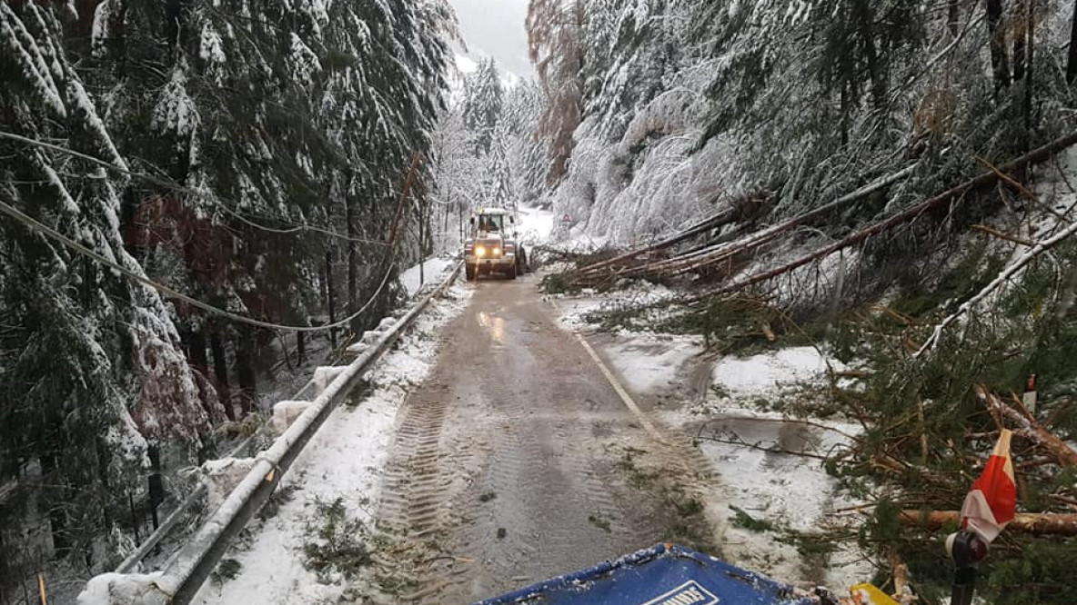 maltempo, val Badia