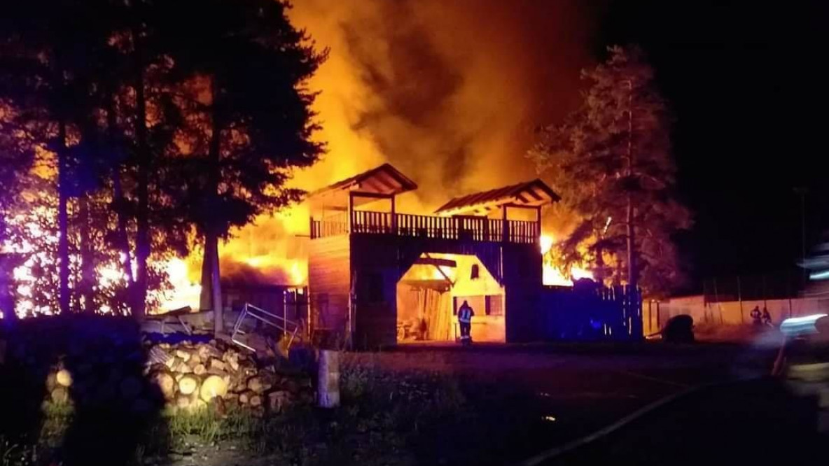 Brand Westernstadt