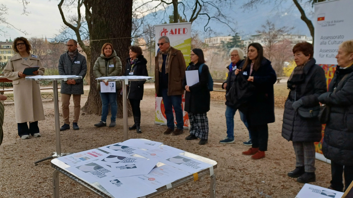 Pressekonferenz Petrarca-Park