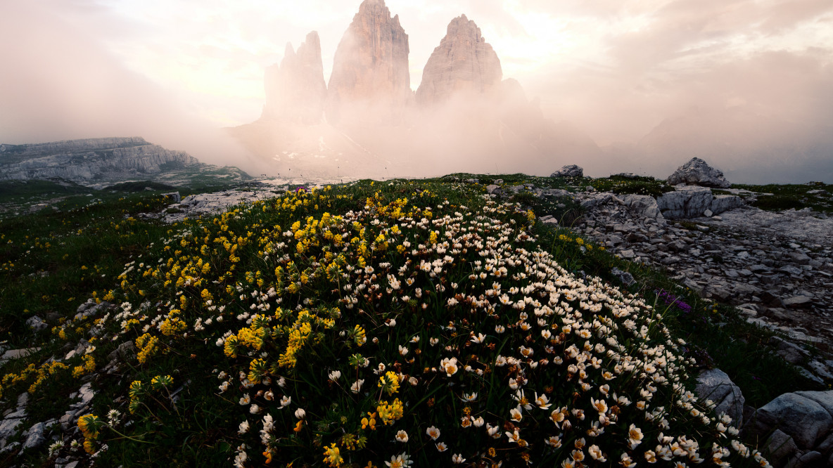 Tre Cime Revealed: Winner, 31 Memorial Maria Luisa, Mountain Landscape; Honorable Mention, International Photography Awards (IPA), Landscape-Fine Art, Professional. 2019; Honorable mention, Chromatic Awards 2019