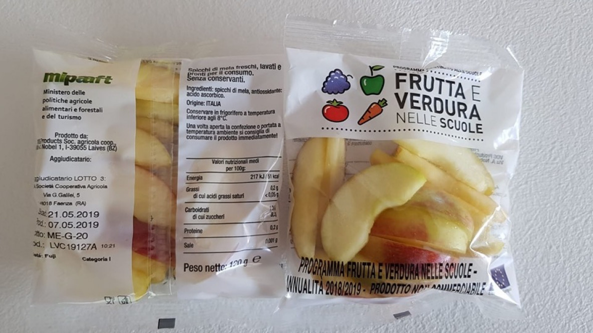 Apfel Plastik