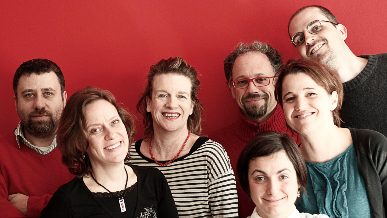 Gabriele Di Luca, Ariane Loebert, Christine Helfer, Luca Sticcotti, Elisa Corni, Susanne Pitro e Marco Armani