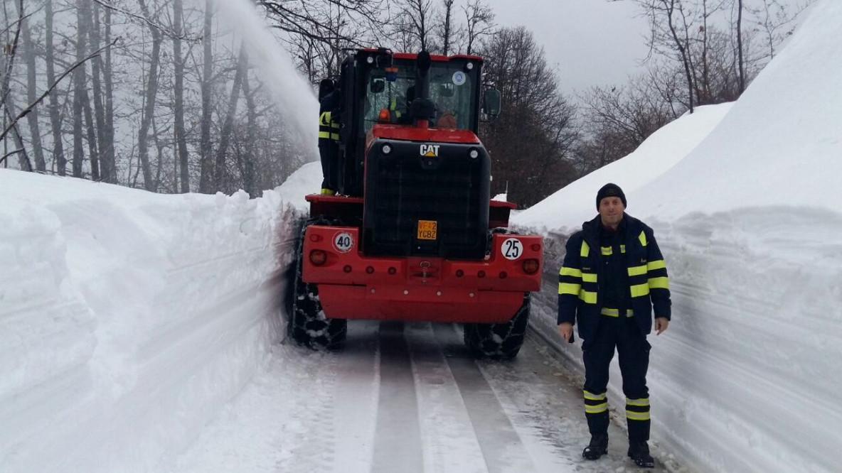 fresa della Protezione civile altoatesina