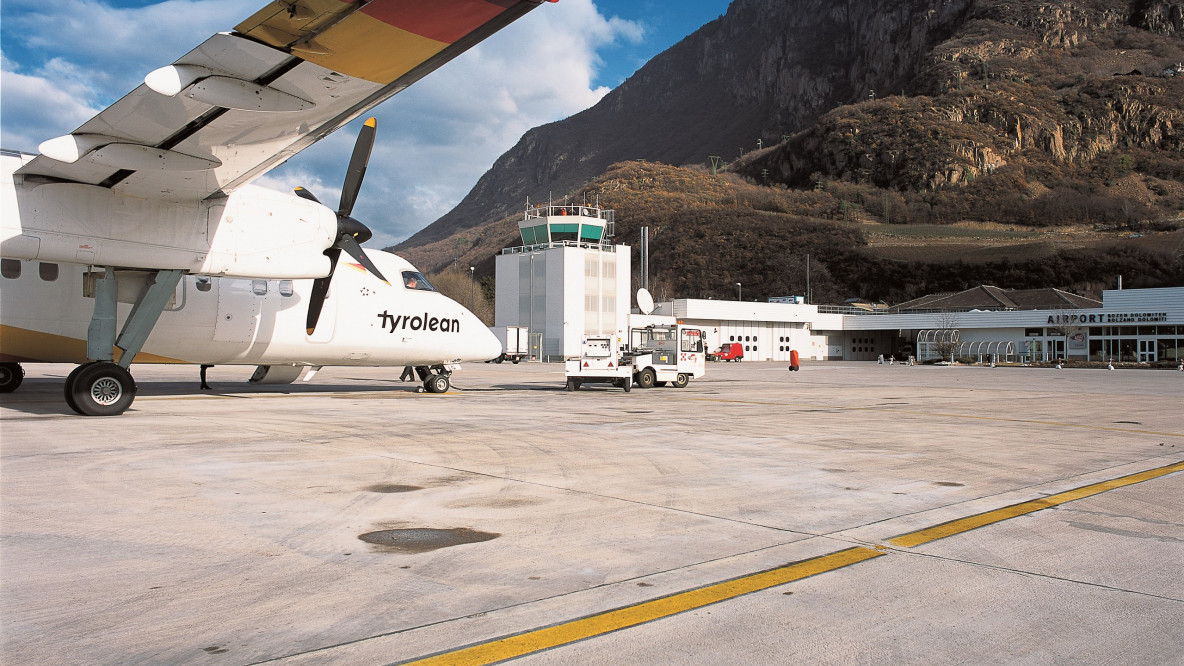 Flughafen Bozen aeroporto