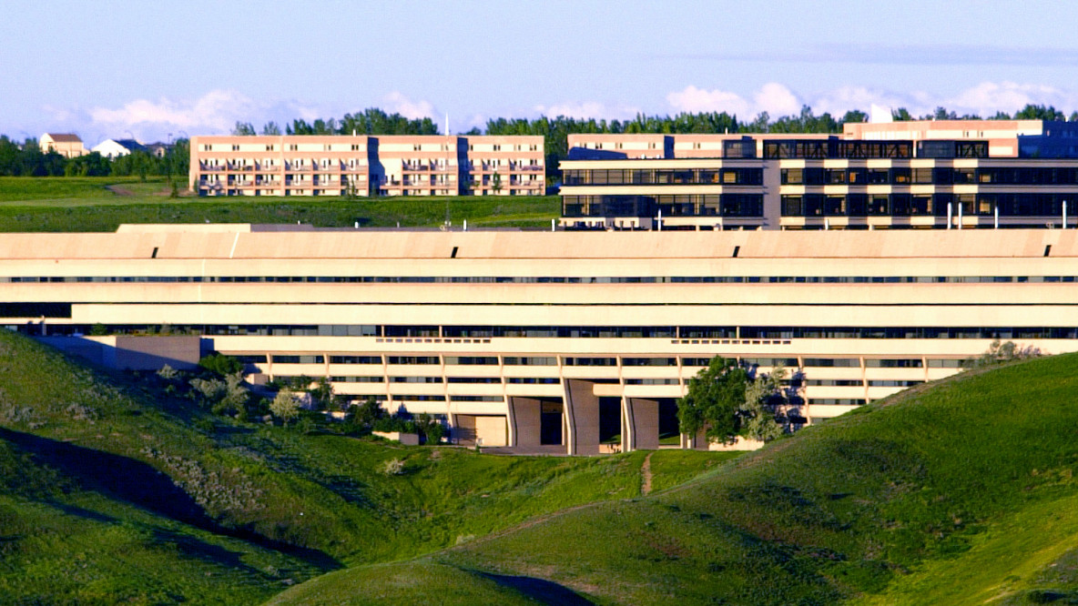 Il palazzo principale dell' Università di Lethbridge