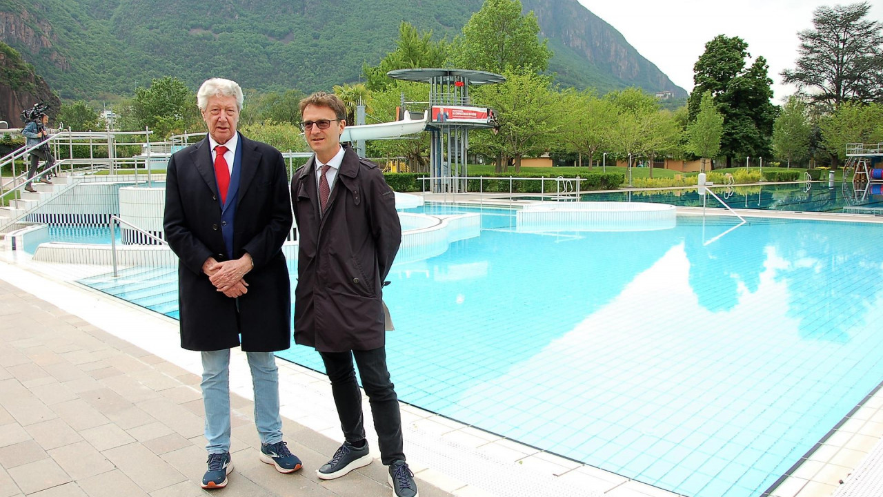 caramaschi andriollo al Lido di Bolzano