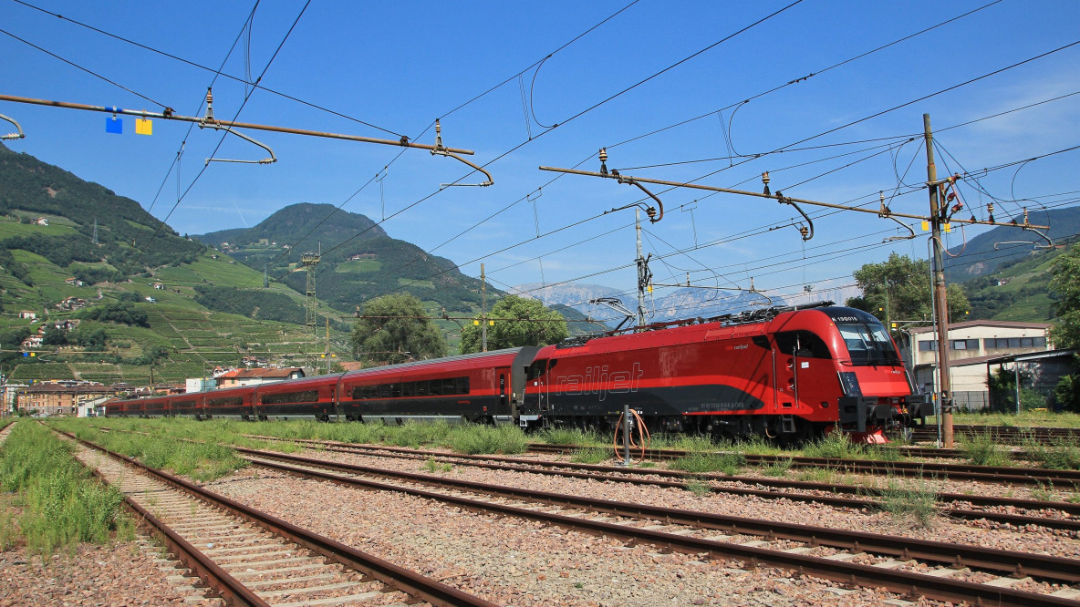 Railjet Testfahrt Bozen