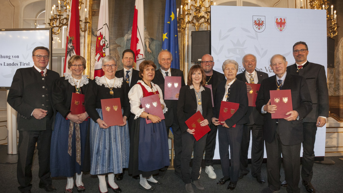Ehrenzeichen Land Tirol 2020