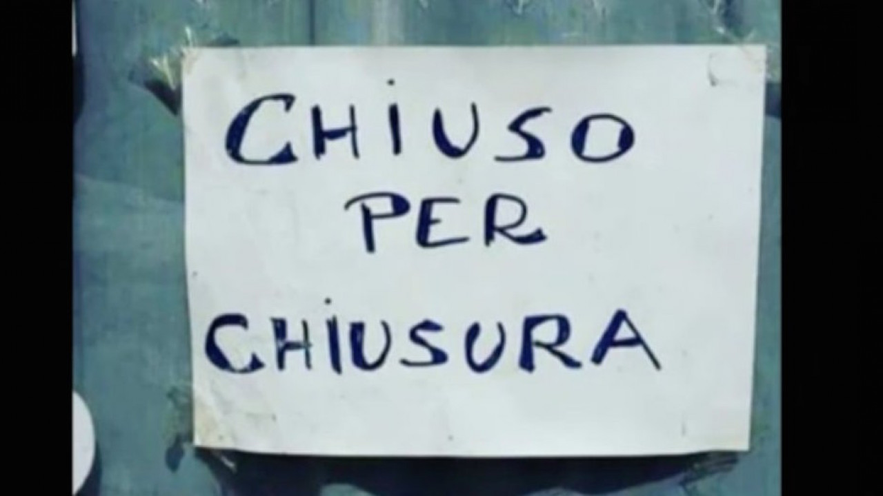 Chiusure negozi