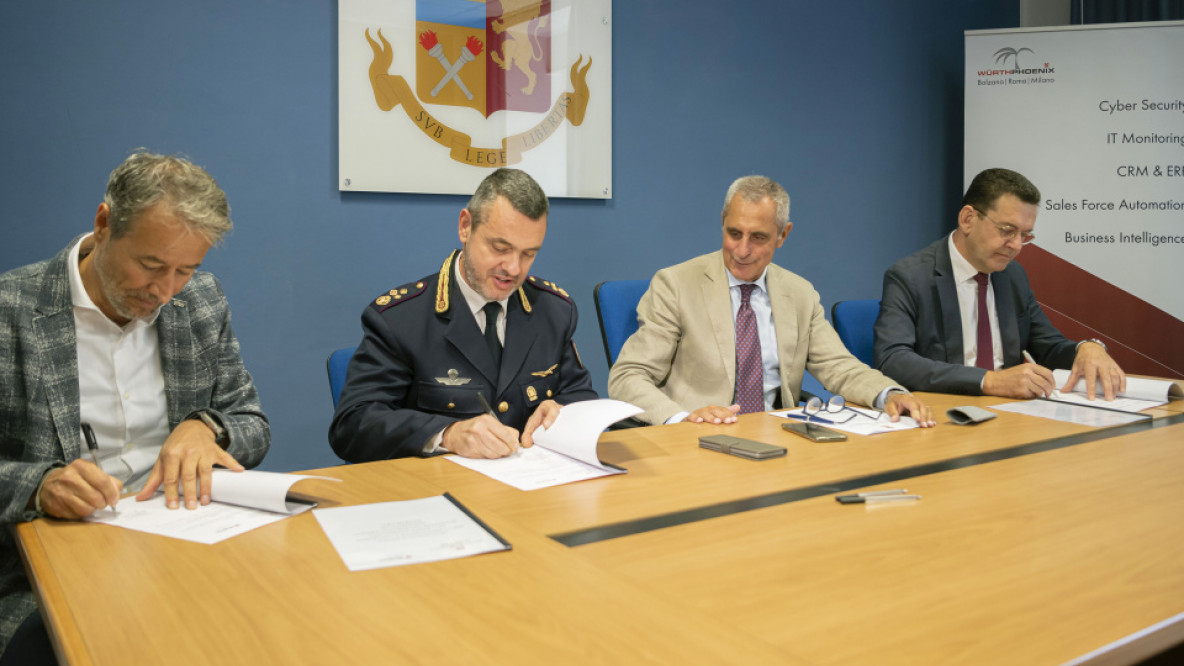 Firma protocollo wurth polizia