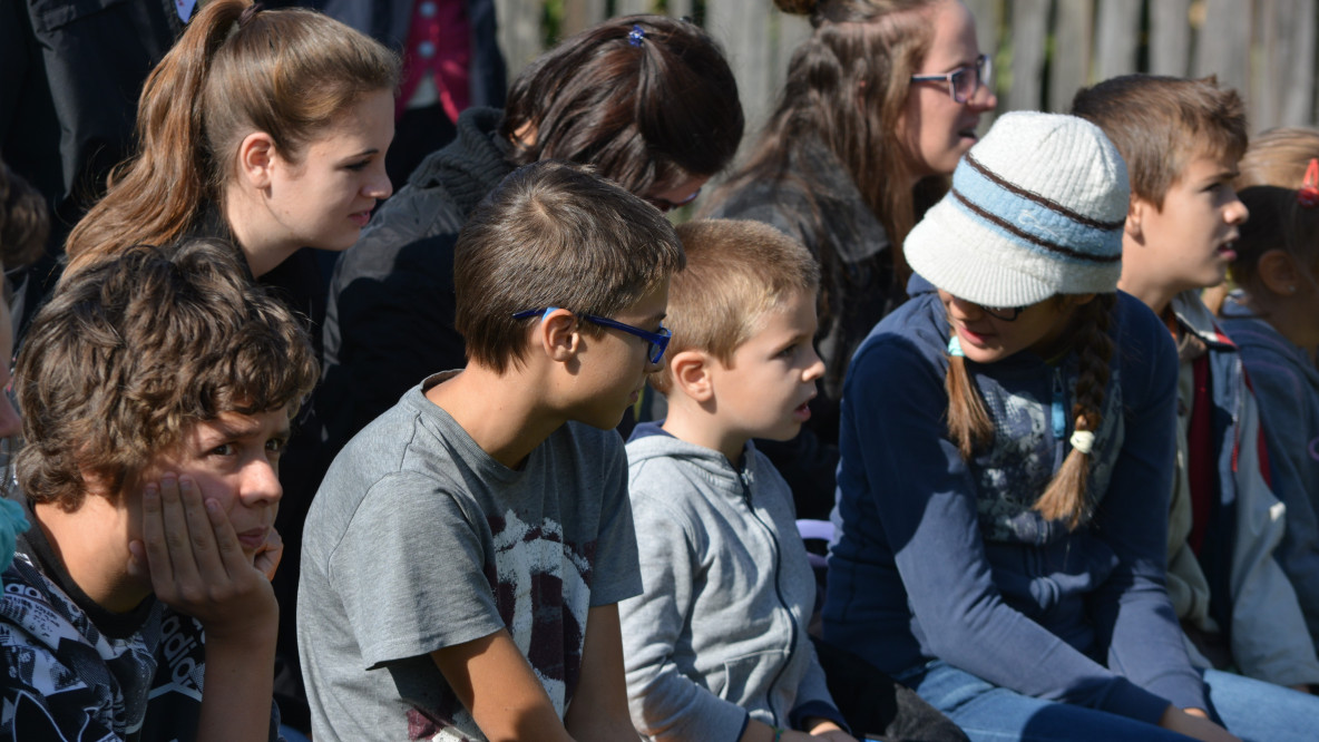 Kinder einer Großfamilie