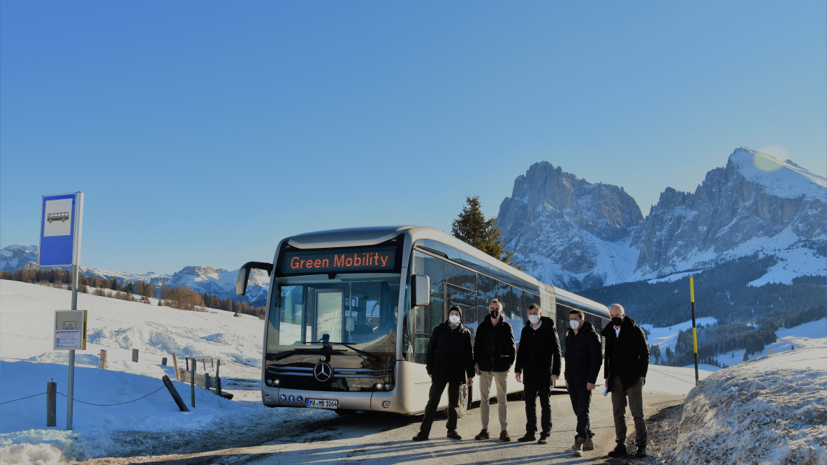 Elektrobus Seiseralm