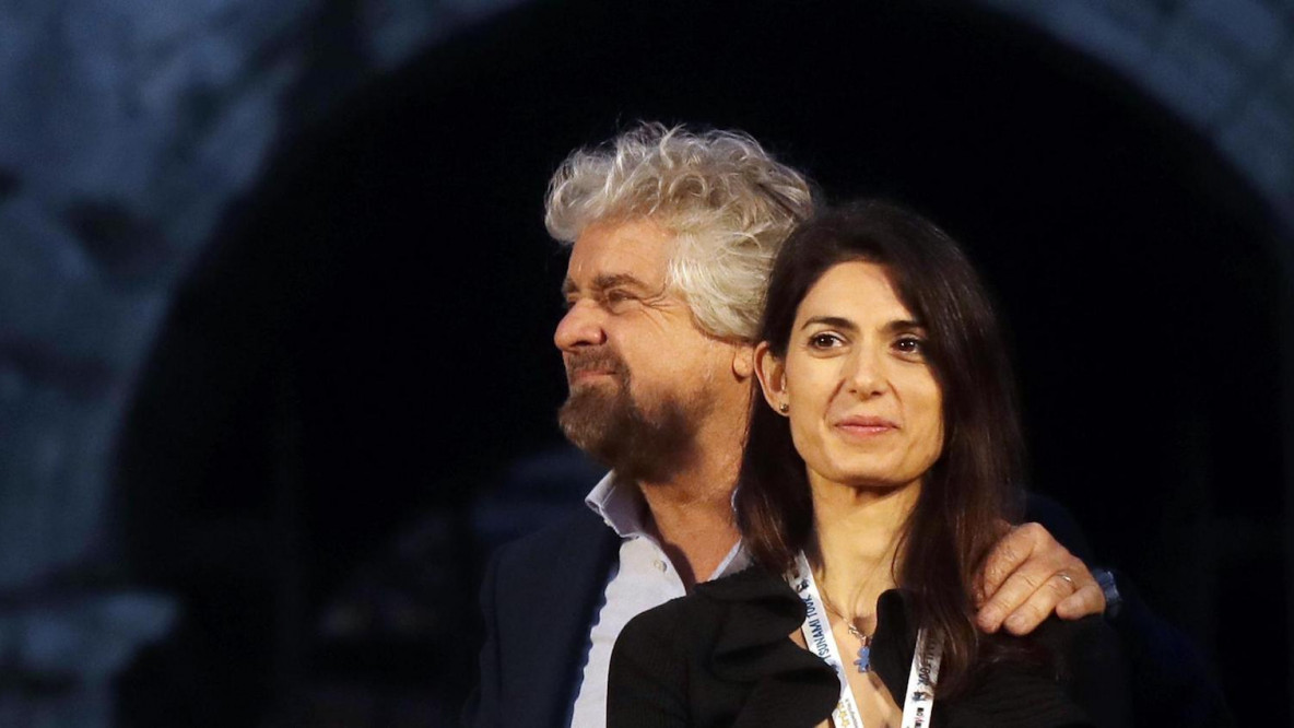 Beppe Grillo & Virginia Raggi