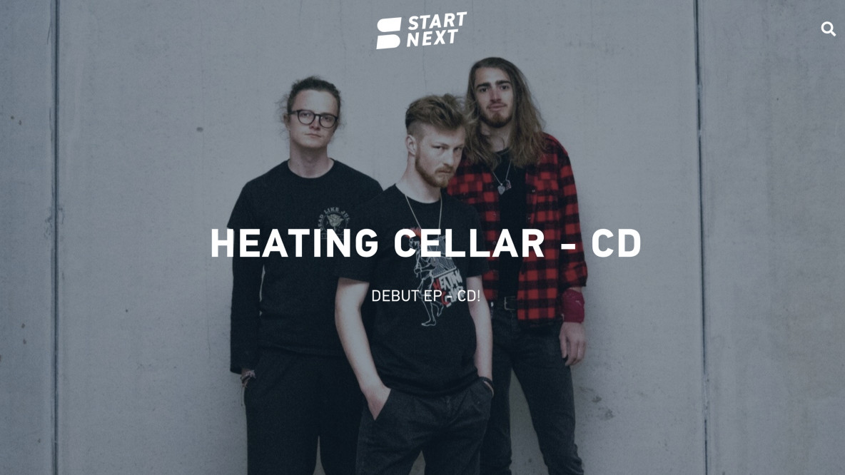 Das Crowdfunding für die CD läuft noch bis Anfang Juli 2022: Und wenn das Ziel überschritten wird, wollen Heating Cellar in Merchandise investieren.