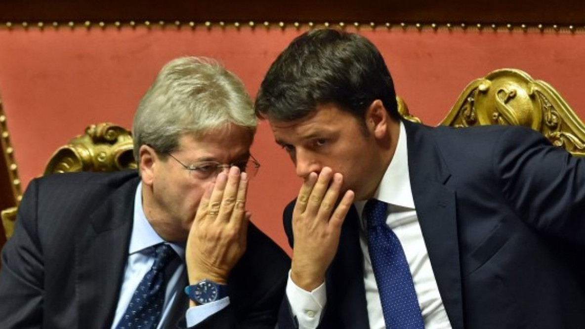 Gentiloni e Renzi