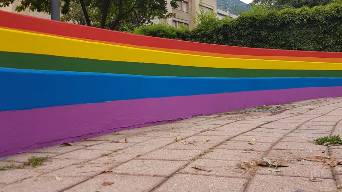 scalinata arcobaleno Pippo, Bolzano, Centaurus