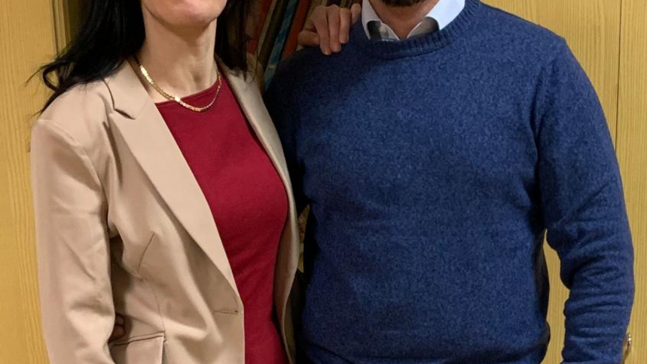 Viviana Melis e Fabio Ciarpi