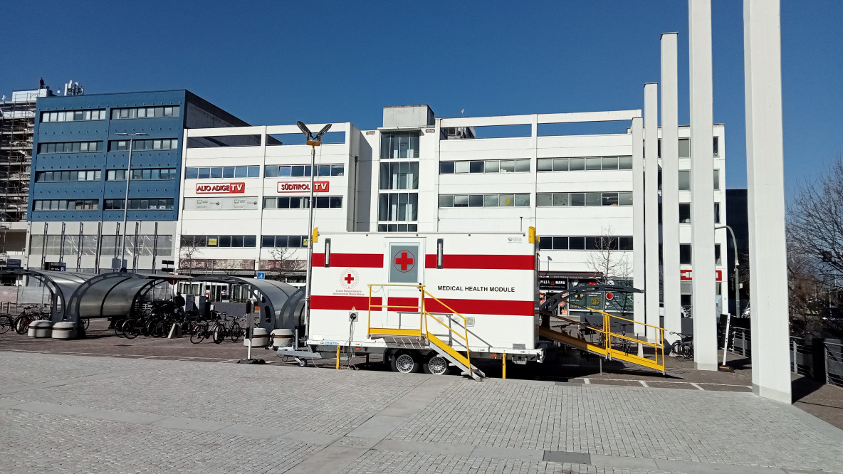 Centro Assistenza Fiera Bolzano, profughi Ucraina