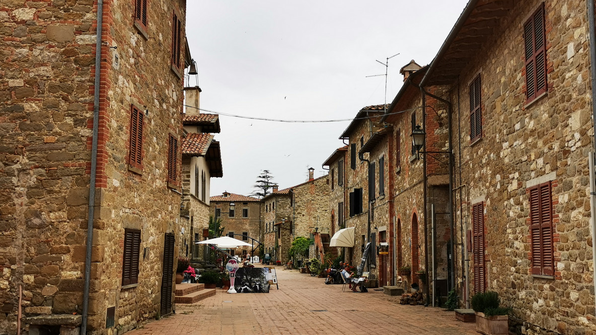 Centro abitato, Isola Maggiore sul Trasimeno