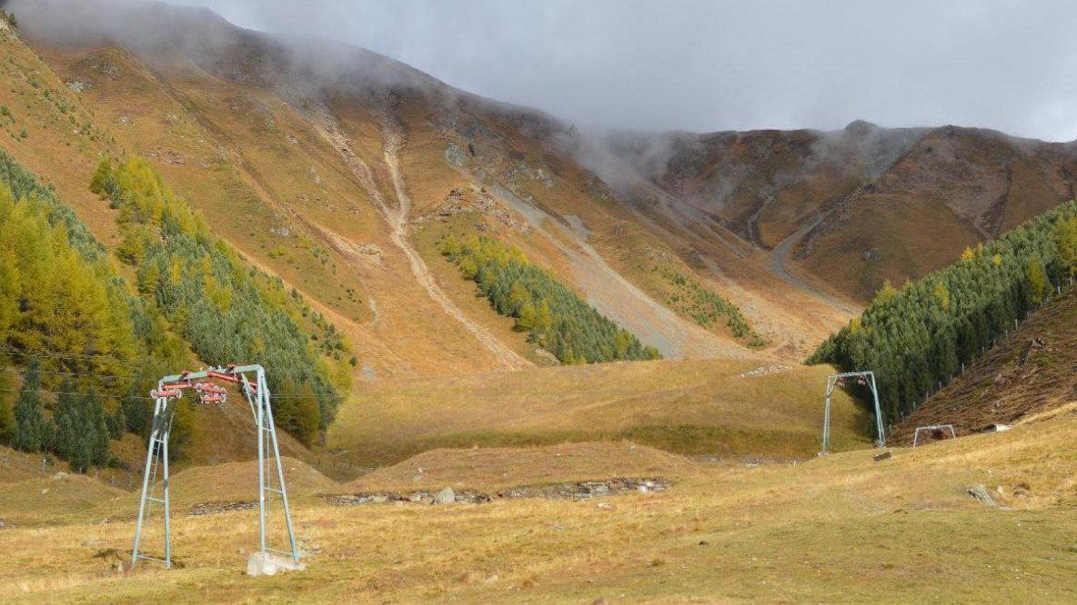 Liftstützen in Langtaufers